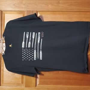 Men's Carhartt Screwdriver American Flag M Medium T-Shirt